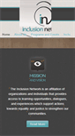 Mobile Screenshot of inclusionnetwork.org