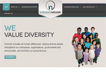 Tablet Screenshot of inclusionnetwork.org